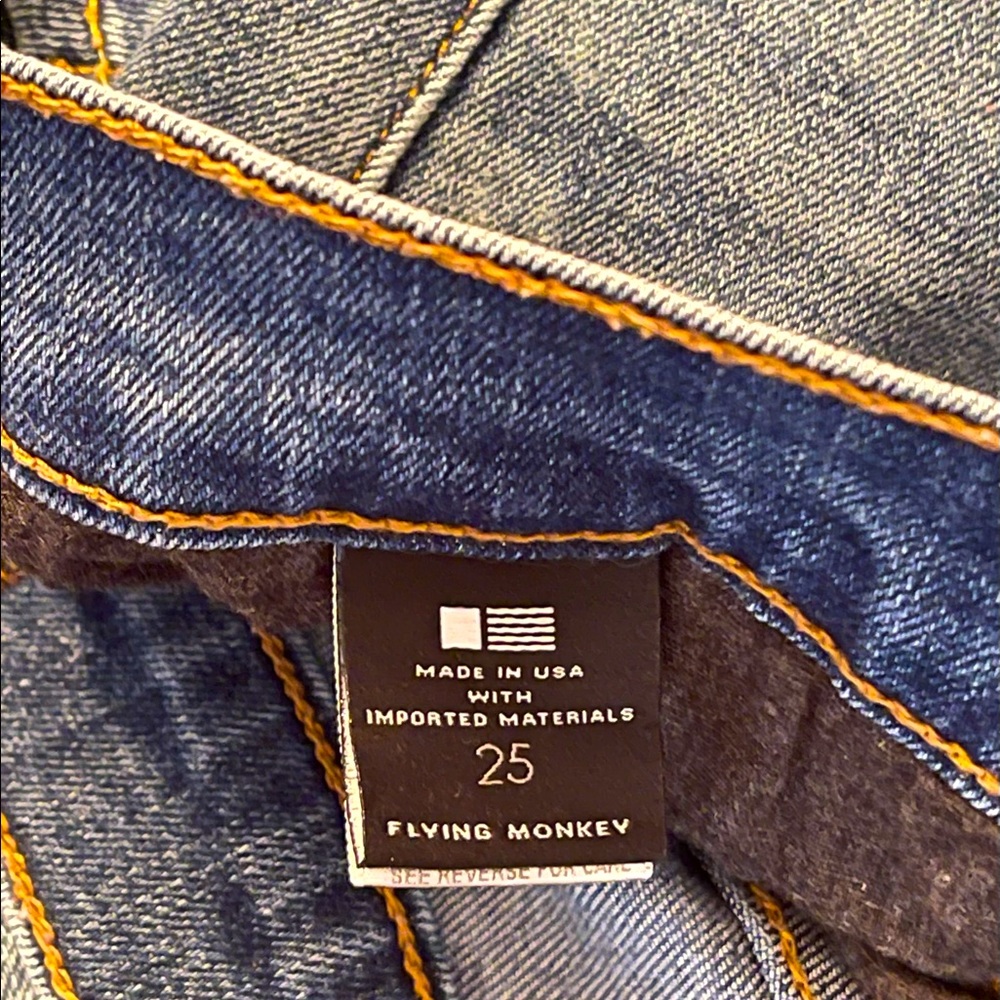Buckle Flying Monkey Jeans Size 2/W25 - Picture 5 of 5